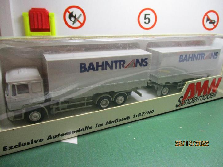 AWM Bahntrans, Hobby en Vrije tijd, Modelauto's | 1:87, Nieuw, Bus of Vrachtwagen, Overige merken, Ophalen of Verzenden