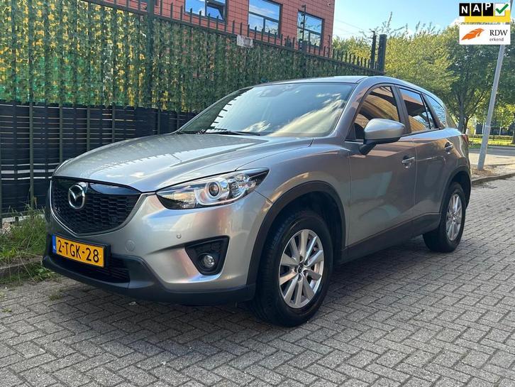 Mazda CX-5 2.2D TS+ 2WD 2014 Grijs 1e EIG|AIRCO|NAP|APK 26, Auto's, Mazda, Bedrijf, Te koop, CX-5, ABS, Airbags, Airconditioning