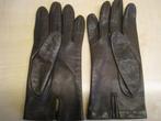 Handschoenen, dames, bruin leder, gevoerd, zo goed als nieuw, Kleding | Dames, Mutsen, Sjaals en Handschoenen, Ophalen of Verzenden