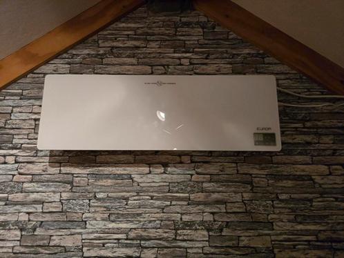 EUROM Keramische wandkachel Wall Designheat 2000 Watt Wifi, Huis en Inrichting, Kachels, Zo goed als nieuw, Overige soorten, Elektrisch