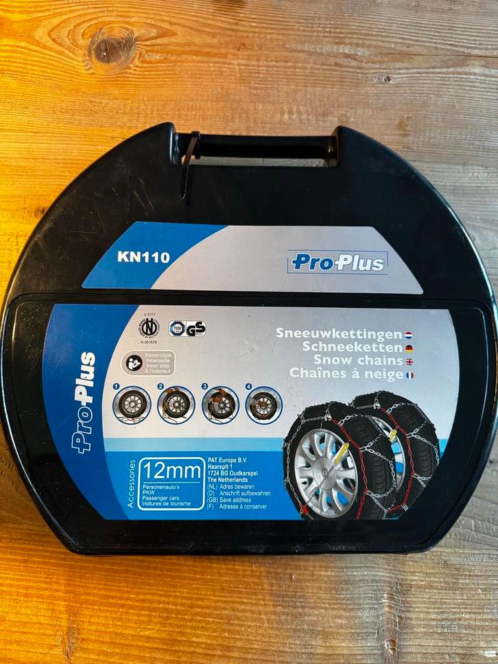 ProPlus KN110 Sneeuwkettingen 12 mm - Nieuwstaat, Auto diversen, Sneeuwkettingen, Nieuw, Ophalen