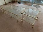 Piere Vandel Hollywood Regency Salontafel en Bijzettafel, Antiek en Kunst, Antiek | Meubels | Tafels, Ophalen