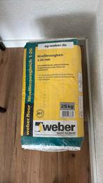 Vloer egaliseren 3 zaken a 25kg, Doe-het-zelf en Verbouw, Ophalen, Overige materialen, 30 cm of meer, Overige typen
