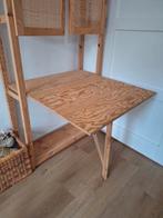 Ivar ikea klap tafel hout., Huis en Inrichting, Tafels | Eettafels, Ophalen, Zo goed als nieuw, Rechthoekig, 50 tot 100 cm