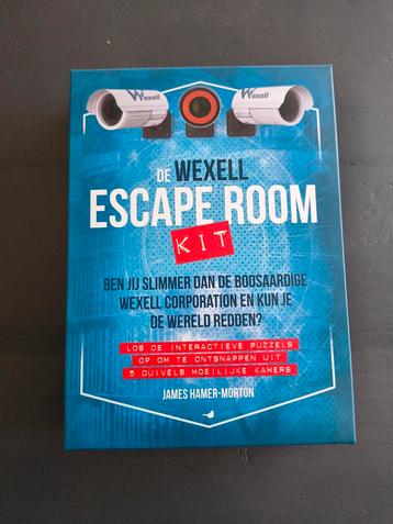 De Wexell escape room kit  beschikbaar voor biedingen