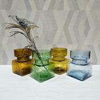 Vintage Scandinavisch / Frans design Glaswerk Vazen, Overige kleuren, Ophalen of Verzenden, X, Minder dan 50 cm