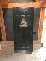 Buitendeur, voordeur antiek, Ophalen, Gebruikt, 200 tot 215 cm, Glas