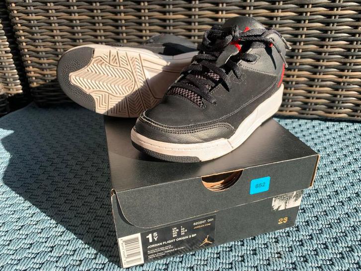 🏀 Nike Jordan Flight Origin 3 BP schoenen maat 33, Kinderen en Baby's, Kinderkleding | Schoenen en Sokken, Gebruikt, Sportschoenen