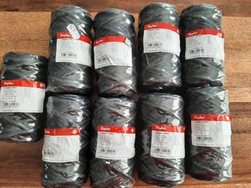 Rayher jute touw zwart ideaal voor Macrame 9 rollen nieuw beschikbaar voor biedingen