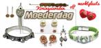 MOEDERDAG Enkel of Armbandje Zilverkleurig met vlinders, Marktplaats@koningsieraden.nl, Overige materialen, Verzenden, Nieuw