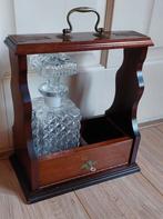 houten tantalus met slot, Antiek en Kunst, Ophalen of Verzenden