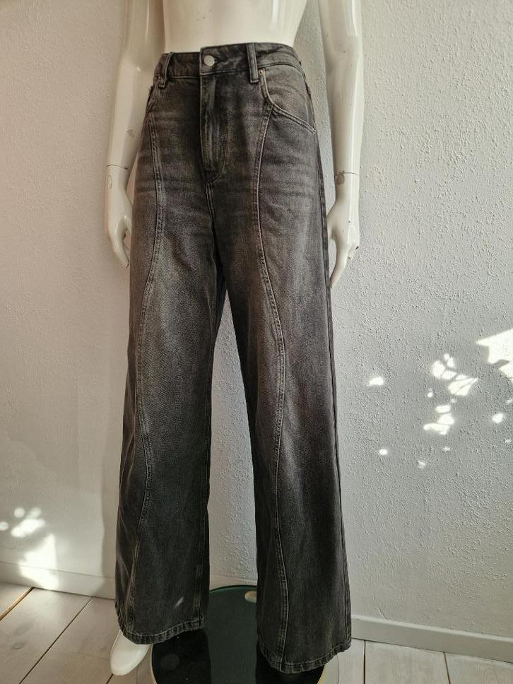 Co'couture Vicky Wave jeans. Maat M. Antraciet., Kleding | Dames, Spijkerbroeken en Jeans, Nieuw, W30 - W32 (confectie 38/40)