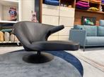 Nieuw Leolux Parabolica Fauteuil zwart leer Design stoel, Leolux, Nieuw, Ophalen of Verzenden, Leer