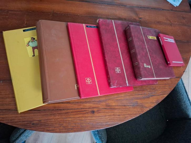 Zes postzegelboeken gevuld, Postzegels en Munten, Postzegels | Volle albums en Verzamelingen, Buitenland, Ophalen of Verzenden