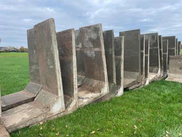 Partij keerwanden / sleufsilowanden in goede staat beschikbaar voor biedingen