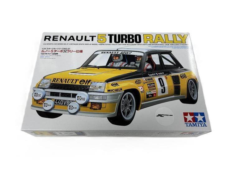 Tamiya 1/24 Renault 5 Turbo Rally, Hobby en Vrije tijd, Modelbouw | Auto's en Voertuigen, Nieuw, Auto, Groter dan 1:32, Tamiya
