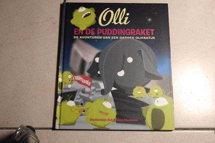 Olli en de Puddingraket / Diederiekje Bok Hein Mevissen, Boeken, Kinderboeken | Kleuters, Zo goed als nieuw, Fictie algemeen, Jongen of Meisje