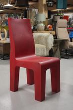 16 x eetkamerstoel Centraal Museum Richard Hutten rood, Huis en Inrichting, Stoelen, Ophalen, Kunststof, Gebruikt, Vijf, Zes of meer stoelen