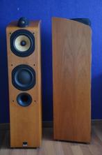 B&W 704 Floorstanding Speakers; Cherrywood Pair, Audio, Tv en Foto, Luidsprekers, Ophalen, Gebruikt, Bowers & Wilkins (B&W), 120 watt of meer