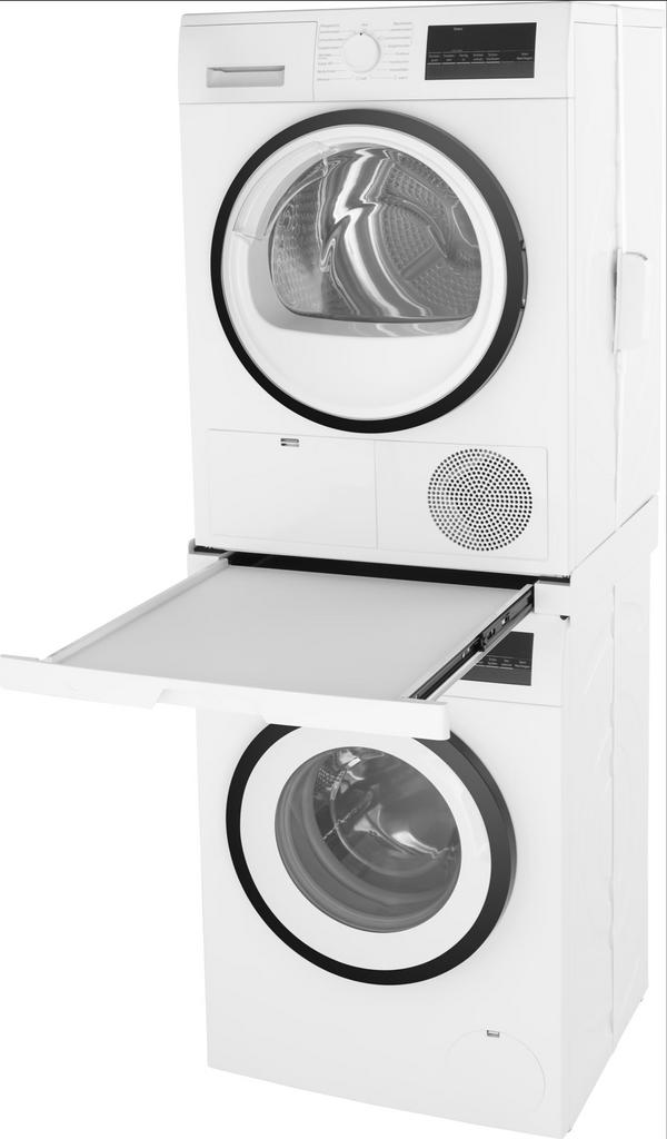 Wasmachine Tussenstuk met Uitschuifbaar Werkblad, Ophalen, Nieuw