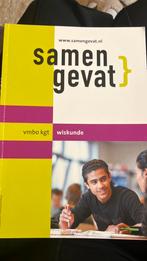 Samengevat wiskunde vmbo kgt, VMBO, Ophalen of Verzenden, Nederlands, F.C. Luijbe