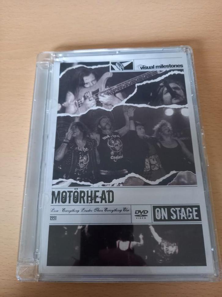 Motörhead - Live Everything Louder Than Everything Else DVD, Cd's en Dvd's, Dvd's | Muziek en Concerten, Zo goed als nieuw, Muziek en Concerten
