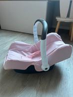 Poppen maxicosi roze, Kinderen en Baby's, Speelgoed | Poppen, Ophalen, Zo goed als nieuw, Babypop