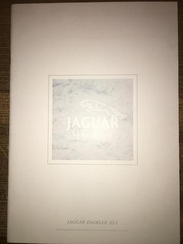 Jaguar Daimler 1991 brochure/folder Daimler, XJ6, XJS Cabrio beschikbaar voor biedingen