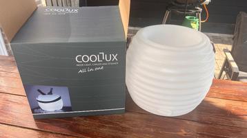 Nieuw Coollux wijnkoeler, verlichting en bluetooth speaker  beschikbaar voor biedingen