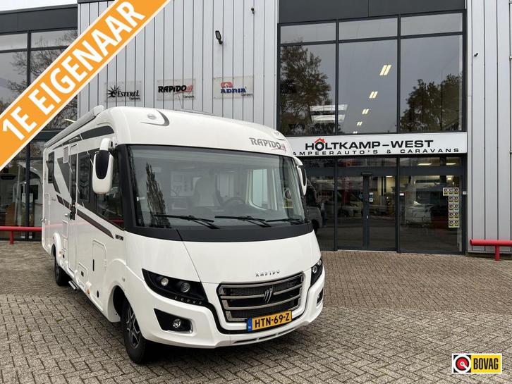Rapido i96 Distinction LAGE KMSTAND AUTOM. 180PK, Caravans en Kamperen, Campers, Bedrijf, tot en met 2, Integraal, Rapido, Fiat