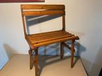 Houten stoel/tafel meubelstuk “NAETHER” opklapbaar., Ophalen of Verzenden