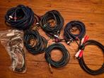 Hoge kwaliteit RCA kabels divers, Ophalen of Verzenden, Zo goed als nieuw, Minder dan 2 meter, Interlink-kabel