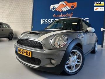 Mini Cooper S 1.6,bj.2008,grijs metallic,(174pk),airco,NAP m beschikbaar voor biedingen