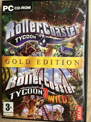 RollerCoaster Tycoon 3 Gold - PC Game beschikbaar voor biedingen