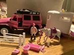 Auto en paardentrailer speel, Kinderen en Baby's, Speelgoed | Speelgoedvoertuigen, Ophalen, Zo goed als nieuw
