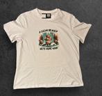 Nieuw T-shirt ' A clean beaver', Wit, Maat 46/48 (XL) of groter, Nieuw, Ophalen of Verzenden