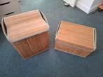 2 Bamboe Opbergmanden - Xenos, Huis en Inrichting, Ophalen of Verzenden, Gebruikt