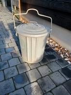 Zinken vuilnisemmer, Ophalen, Gebruikt