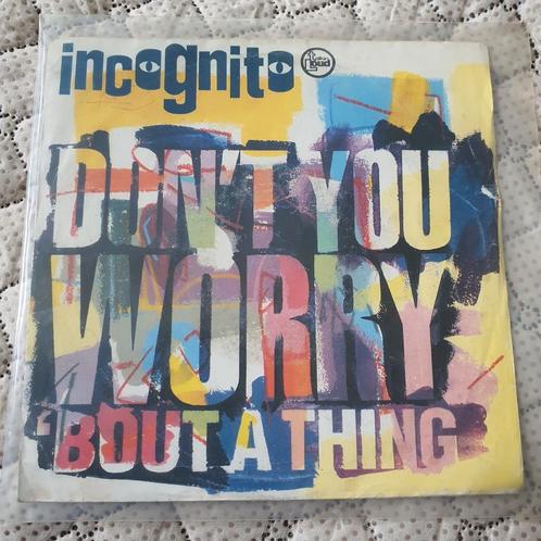 Incognito - Don't you worry bout a thing, Cd's en Dvd's, Vinyl Singles, Gebruikt, Pop, Ophalen of Verzenden