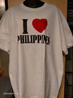 Shirt I love philippines M/V, Ophalen of Verzenden, Nieuw, Overige maten
