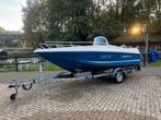 Quicksilver 500 met 60pk incl. trailer, Gebruikt, Ophalen of Verzenden, Minder dan 70 pk, 3 tot 6 meter