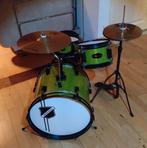 Millenium Kinder Drumstel - Groen Glitter, Muziek en Instrumenten, Ophalen, Zo goed als nieuw, Overige merken