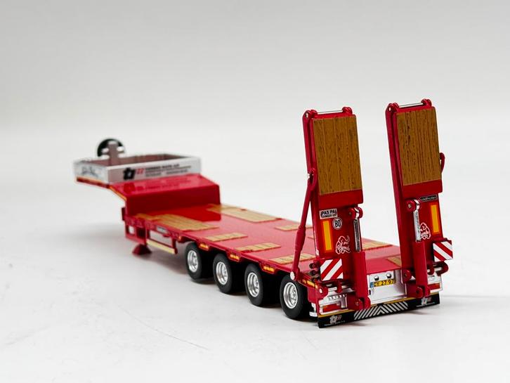 TEKNO GOLDHOFER DIEPLADER TORBEN RAFN, Hobby en Vrije tijd, Modelauto's | 1:50, Nieuw, Bus of Vrachtwagen, Tekno, Ophalen of Verzenden