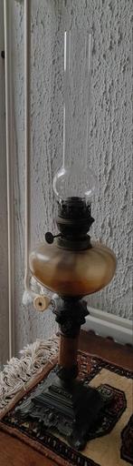 oude olielamp met extra lont, Antiek en Kunst, Ophalen of Verzenden