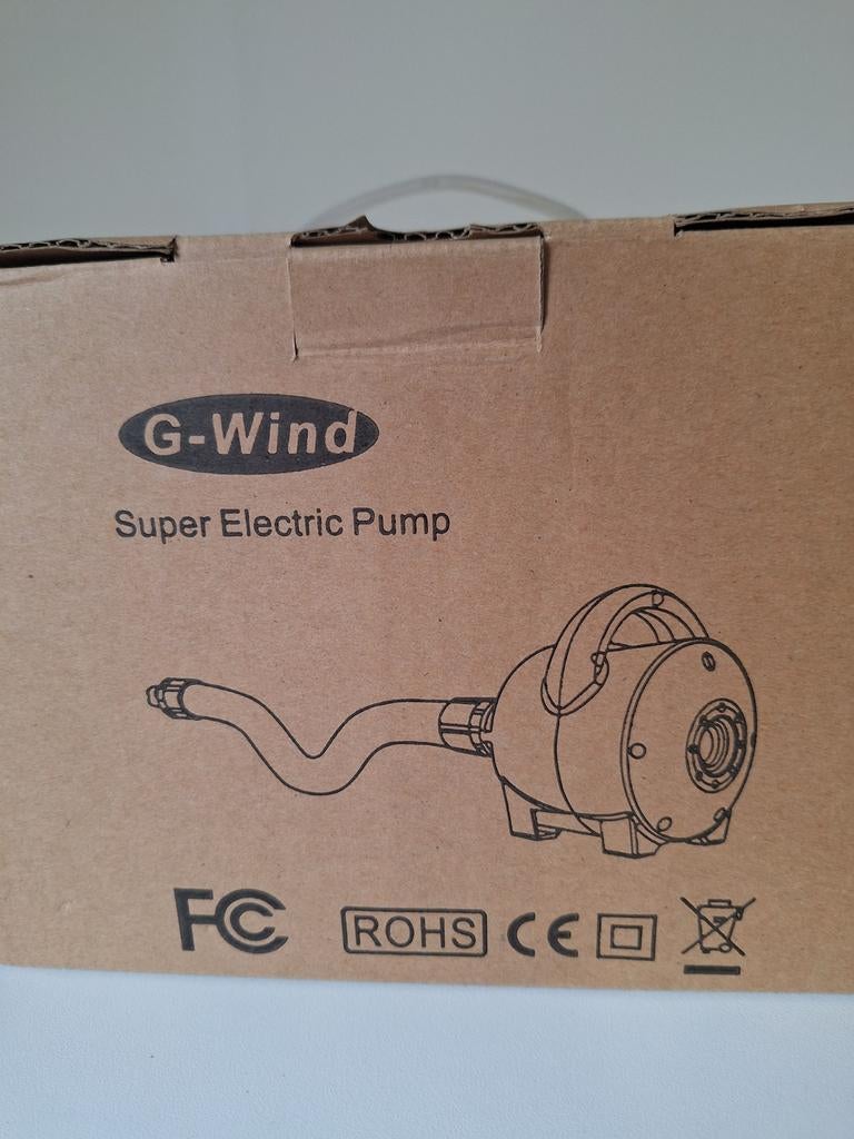 Elektrische luchtpomp - G-Wind Super Electric Pump, Ophalen of Verzenden