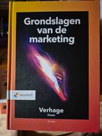 Grondslagen van de marketing - Verhage, Ophalen of Verzenden, Zo goed als nieuw, Economie en Marketing, Verhage