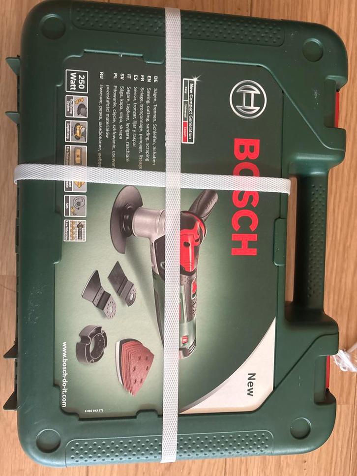Bosch PMF 250 CES Multitool - Krachtige Allrounder!, Doe-het-zelf en Verbouw, Gereedschap | Overige machines, Nieuw, Ophalen of Verzenden