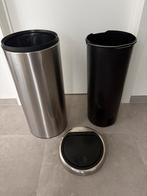 Brabantia prullenbak, Ophalen, Gebruikt, 50 tot 75 cm, 20 tot 30 liter