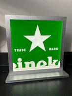 Heineken lamp , heineken verlichting, Ophalen, Gebruikt, Reclamebord, Plaat of Schild, Heineken