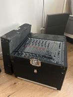 Behringer DX2000USB Mixer + Flightcase, Ophalen of Verzenden, Gebruikt, 5 tot 10 kanalen, Microfooningang
